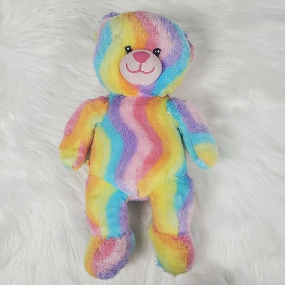 Build A Bear Rainbow Enchanted Garden Plush - Picture 1 of 7